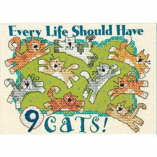 Nine Cats 70-65129 Dimensions
