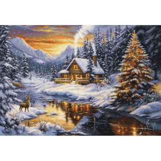 Luca-S B721 Winter evening in the mountains