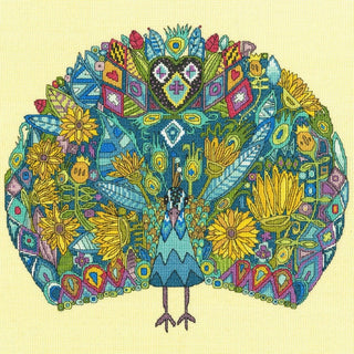 Paon orné de bijoux XSTU5 Bothy Threads