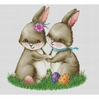 Easter Love DSB023 Aida Dutch Stitch Brothers