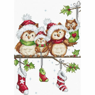 Christmas Owls B1186 Luca-S