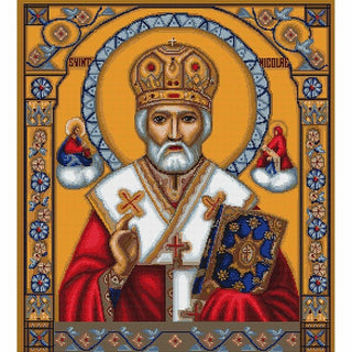 Saint Nicholas Icon - B421 LUCA-S