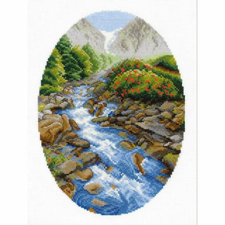 Paysage en amont 1960 Riolis