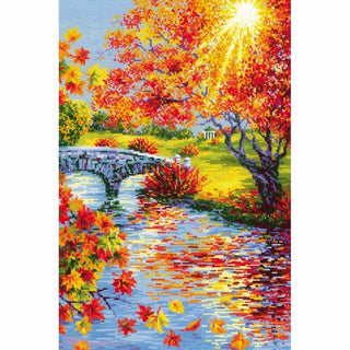 Paysage Automne ensoleillé 2031 Riolis