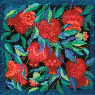 Pomegranate Garden Cushion Panel 2269 Riolis