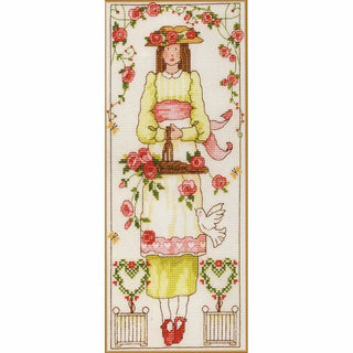 Woman with Roses XCL6 Bothy Threads