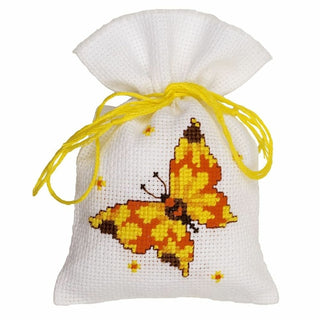 Papillon jaune 0146851 Vervaco