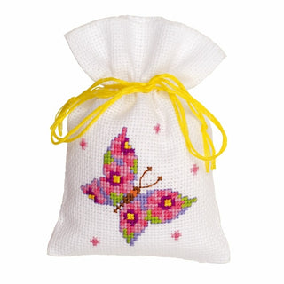 Papillon rose 0146852 Vervaco