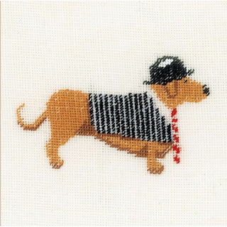 Chien avec chapeau 0148260 LANARTE