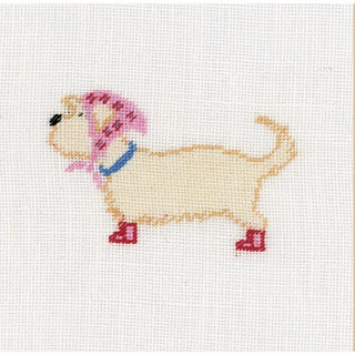 Chien avec son foulard 0148261 LANARTE