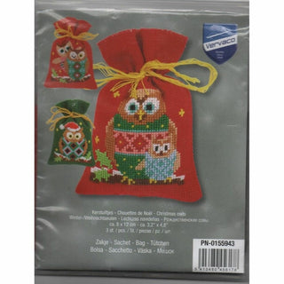 Chouette de noël 0155943 Vervaco