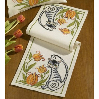 Chemin de table Chat 63-0907 Permin of copenhagen