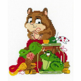 Hamster et crapaud 1709 Riolis