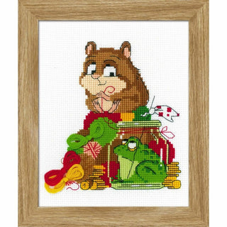 Hamster et crapaud 1709 Riolis