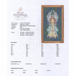 Etoile de Noël - BF0707 - Bella Filipina