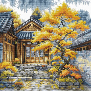 Ava P118  Arbres dorés