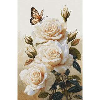 Luca-S B7056 Le parfum des roses — Kit point de croix compté