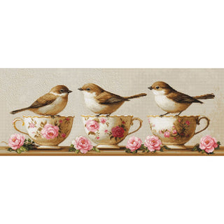 Luca-S BU5092 Three Delicate Birds