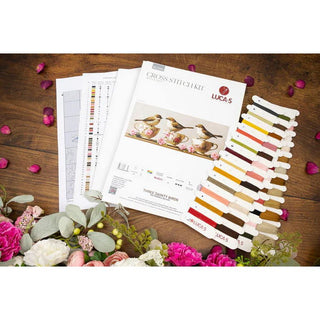 Luca-S BU5092 Three Delicate Birds