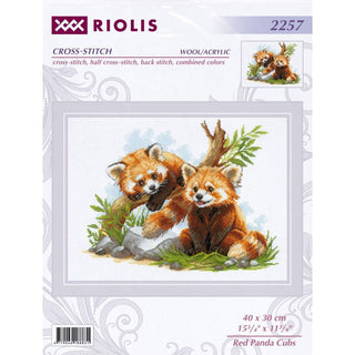 Riolis 2257 Bébés pandas roux