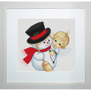 Angelot et bonhomme de neige LUCA-S B191