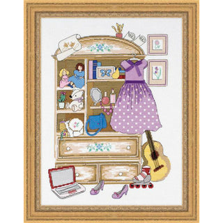 Armoire de Fille - Riolis 1373
