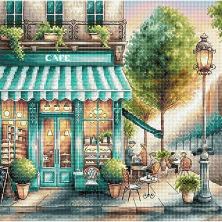 Un café en ville P026 Ava