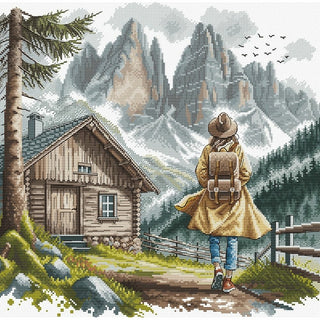Sous le ciel de la montagne P033 Ava