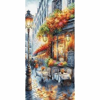 Café en automne P051 Ava
