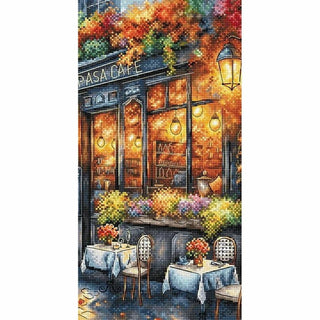 Café en automne P051 Ava