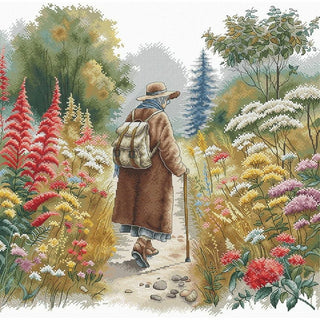 Chemin fleuri P107 Ava