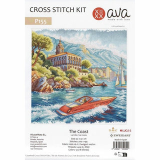 La côte kit point croix P155 Ava