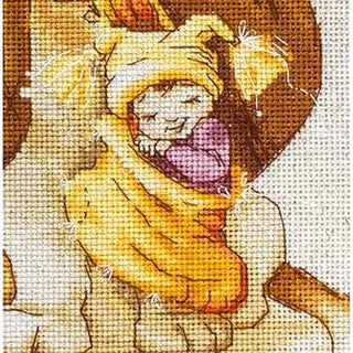 Basset avec son Doudou B1121 LUCA-S