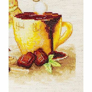 Fée avec son chocolat B1131 LUCA-S