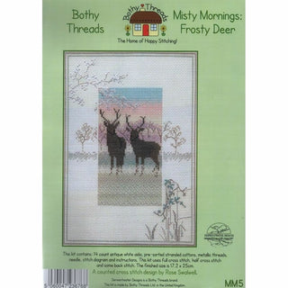 Matin brumeux cerf MM5 Bothy Threads