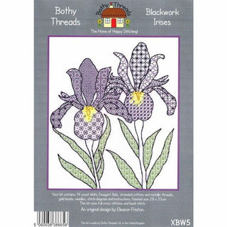 Irises noir XBW5 Bothy Threads