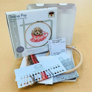 Chiot tasse de thé XHD119 Bothy Threads