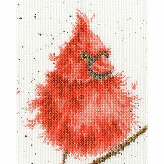 Oiseau le Cardinal rouge XHD67 Bothy Threads