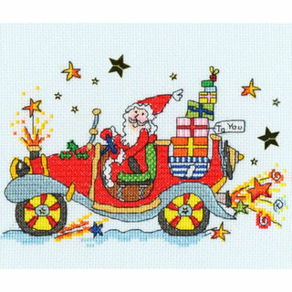 Sew Dinky Xmas Car XSD5 Bothy Threads