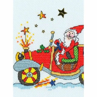 Sew Dinky Xmas Car XSD5 Bothy Threads