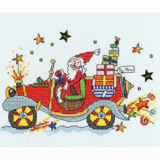 Sew Dinky Xmas Car XSD5 Bothy Threads
