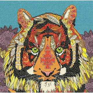 Tigre orné de bijoux XSTU3 Bothy Threads
