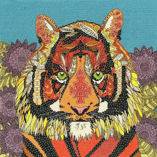 Tigre orné de bijoux XSTU3 Bothy Threads