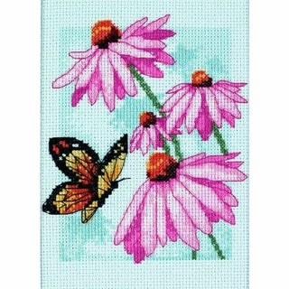 FLEURS ET PAPILLON 65046 DIMENSIONS