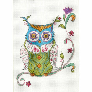 Hibou en fleur 70-65163 Dimensions