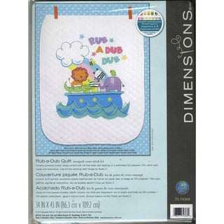 Couverture Rub a Dub Dub 70-74368 Dimensions