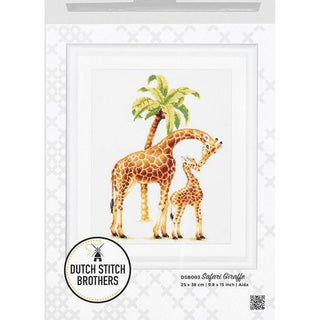 Safari Girafes DSB003 lin Dutch Stitch Brothers