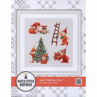 Lutins de Noël DSB017 lin Dutch Stitch Brothers