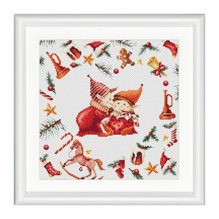 Lutins de noël DSB019 lin Dutch Stitch Brothers