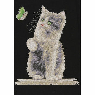 Chat avec papillon DSB024 Dutch Stitch Brothers